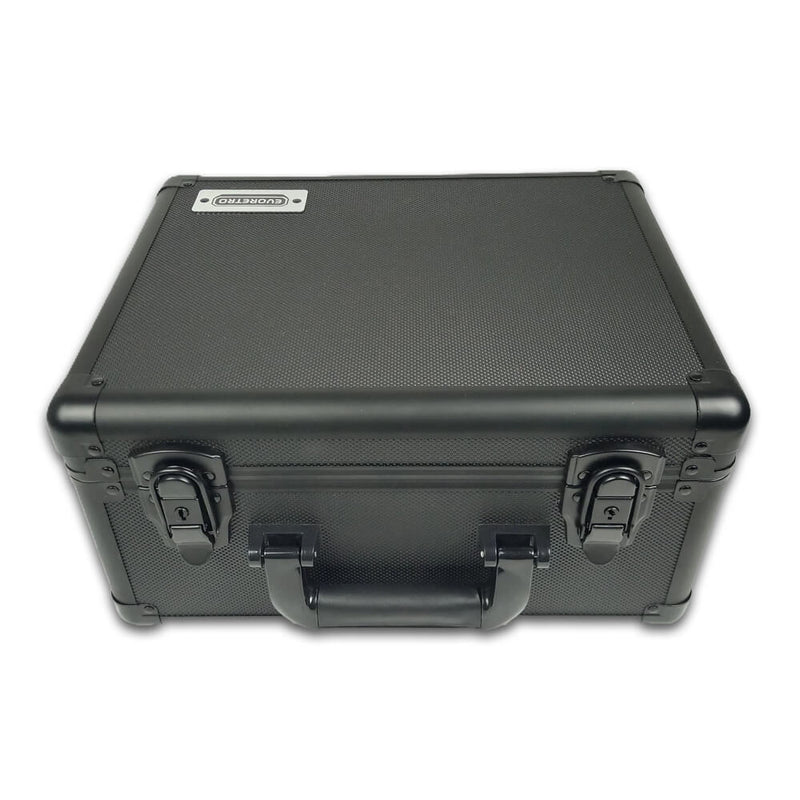 Evoretro 3-Row Black Aluminum Graded Case with Key