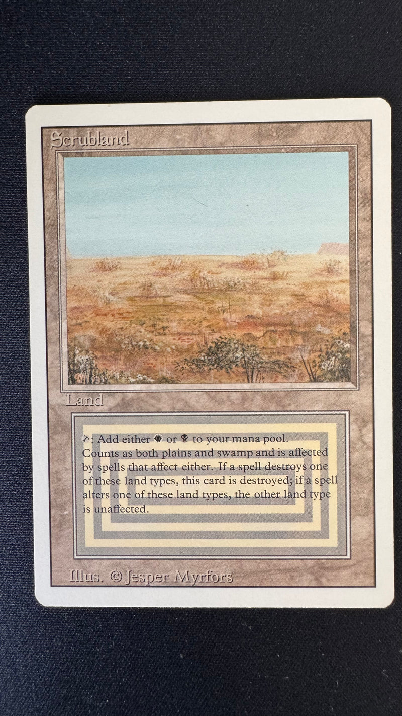 Scrubland (3ED-) - Revised Edition（LP+）