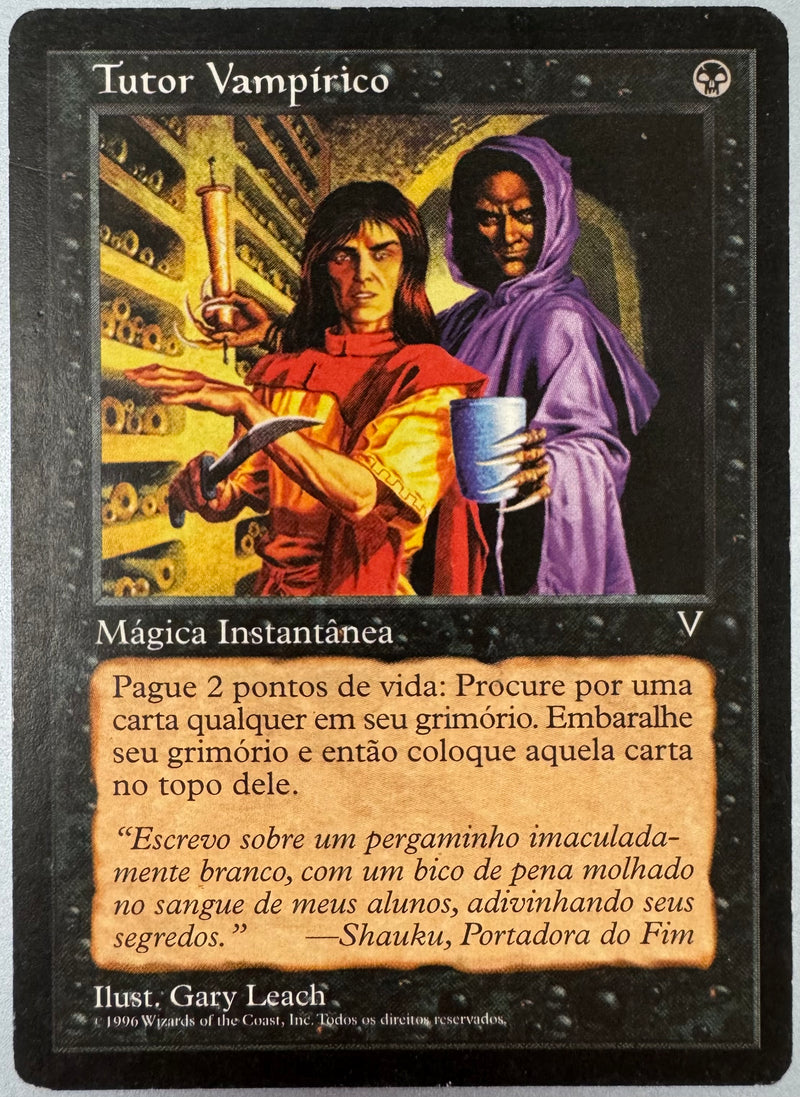 (Italian) Vampiric Tutor (VIS-) - Visions - Heavily Played