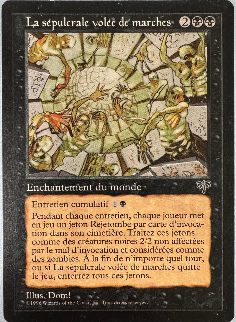 (French) Tombstone Stairwell (MIR-) - Mirage - Moderately Played