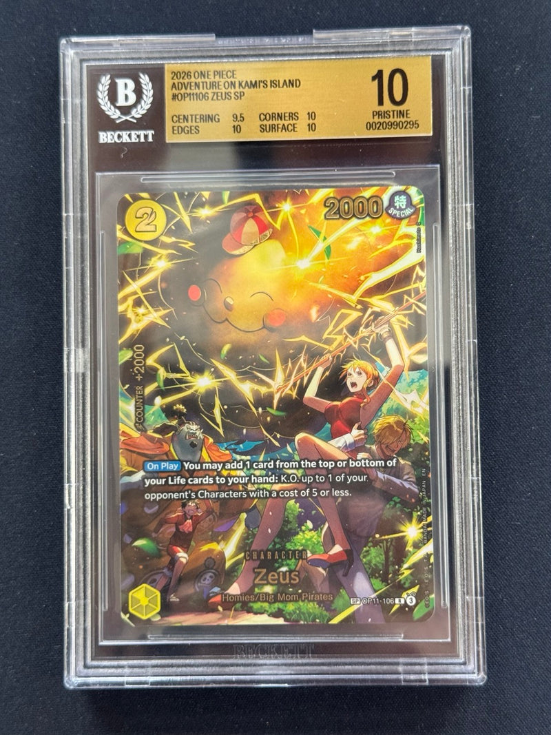 2026 One Piece English Zeus OP11 106 BGS 10