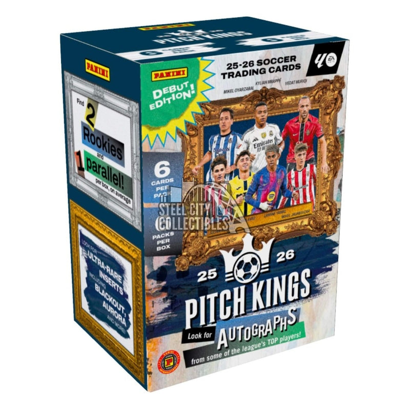 Panini 2025-26 Pitch Kings Soccer International Blaster Box