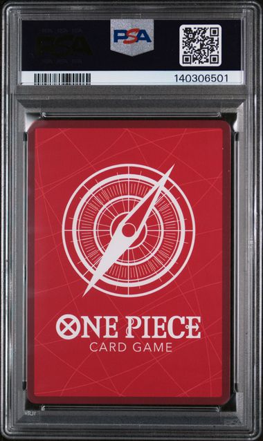 2025 English One Piece Monkey D Luffy OP13-001 PSA 10