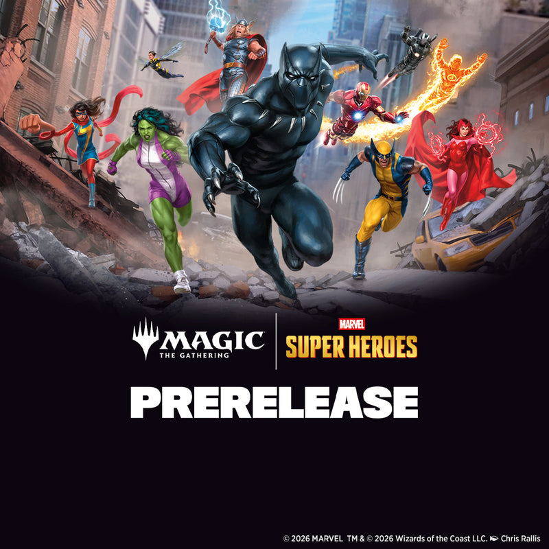 MTG Marvel Super Heroes Pre-release Event 6/19 6PM
