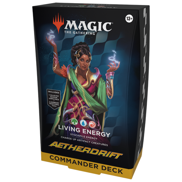 MTG Aetherdrift Commander Decks Living Energy