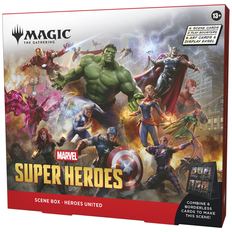 MTG - Universes Beyond: Marvel Super Heroes - Scene Box - Heros United