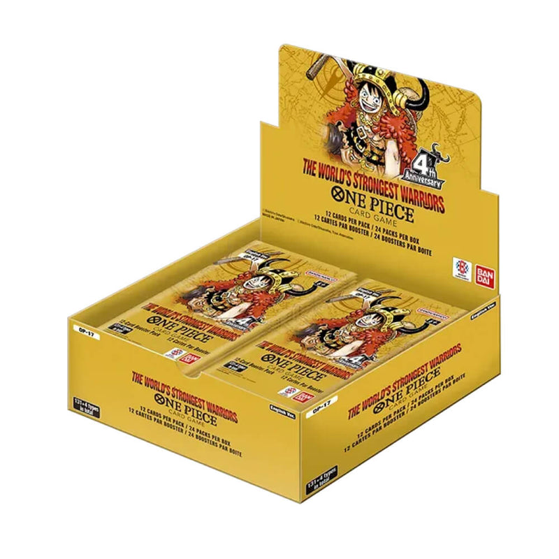 One Piece CG OP-17 The World's Strongest Warriors Booster Box (Pre Order)