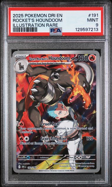 Rocket's Houndoom 191/182 PSA9
