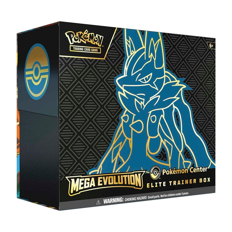 Pokemon Mega Evolution Pokemon Center Elite Trainer Box - Lucario