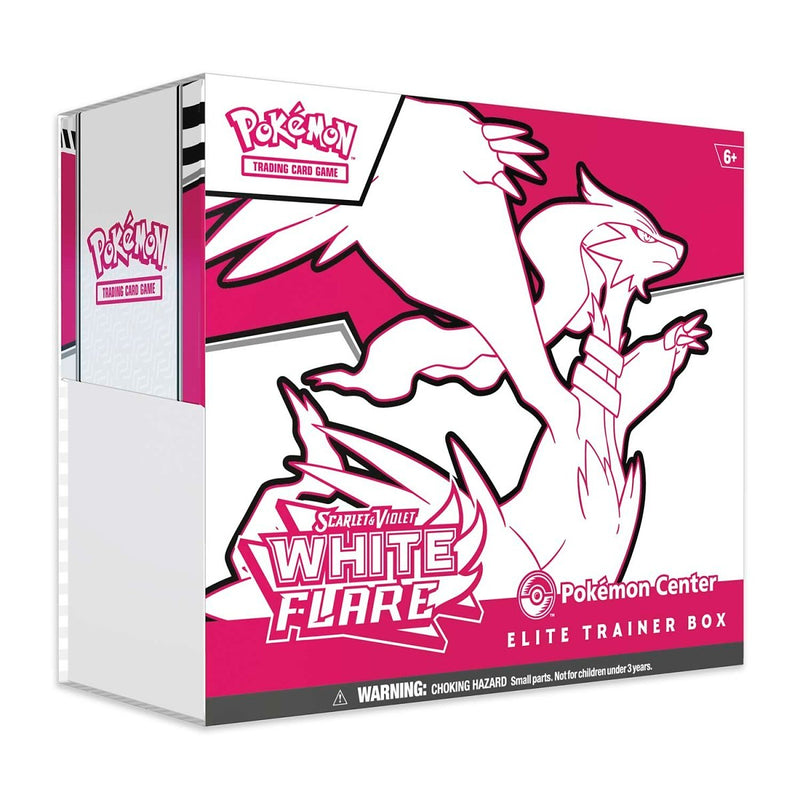 Pokemon White Flare Pokémon Center Elite Trainer Box