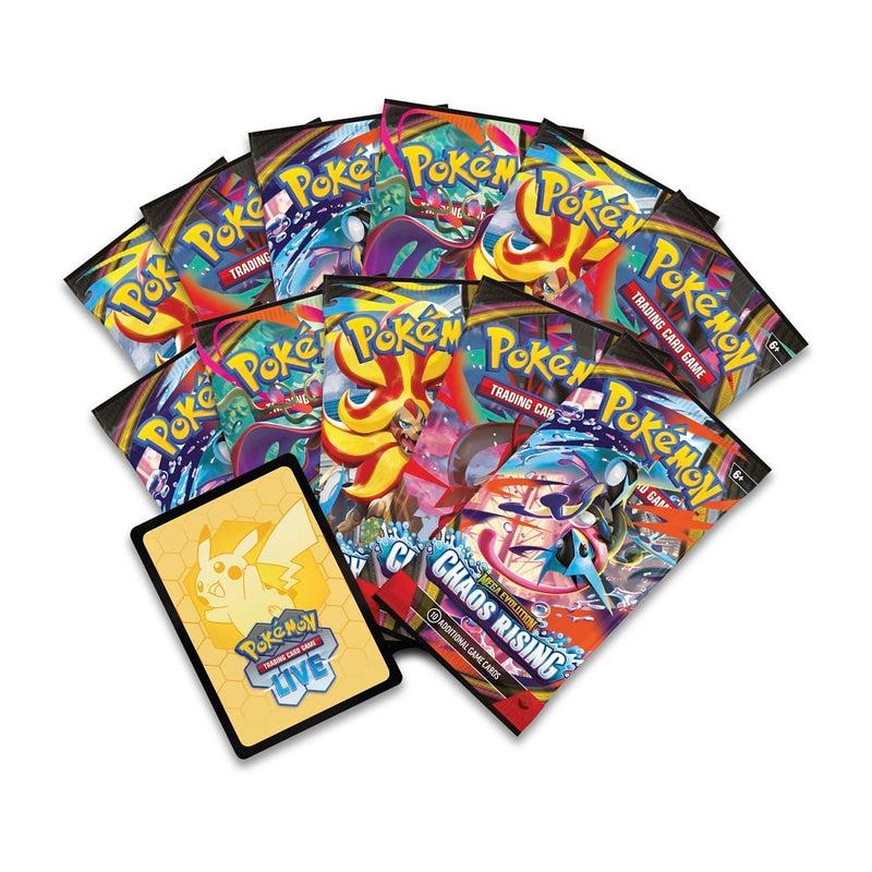 Pokemon Chaos Rising Pokémon Center Elite Trainer Box ETB