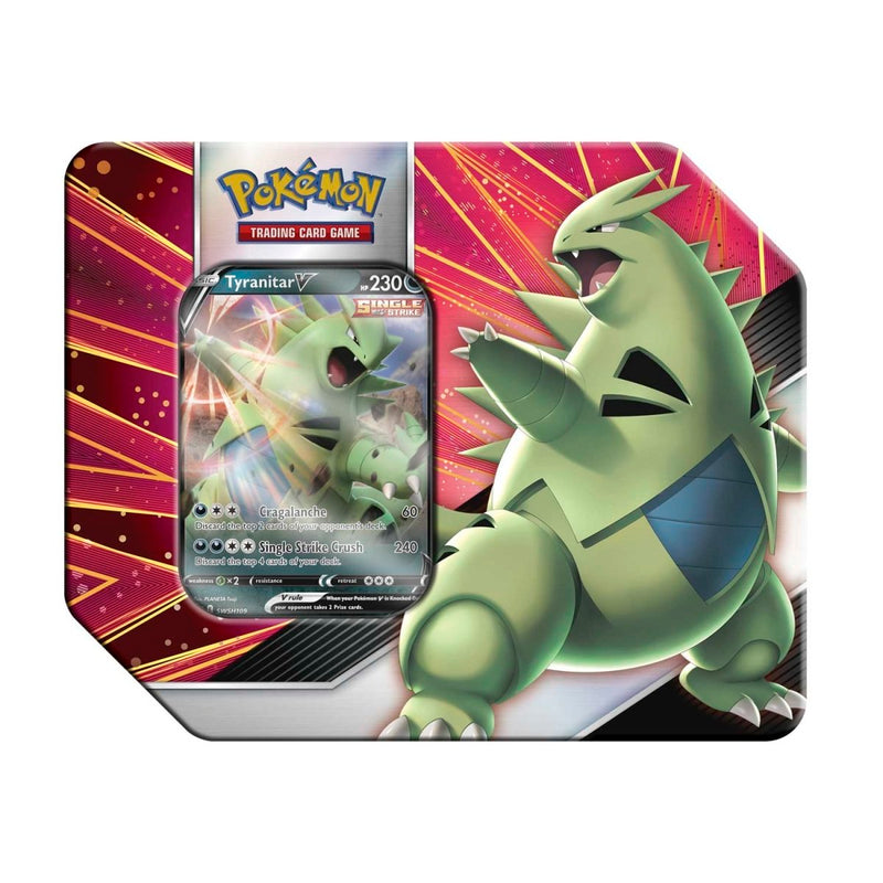 Pokemon V Strikers Tin (Tyranitar V)