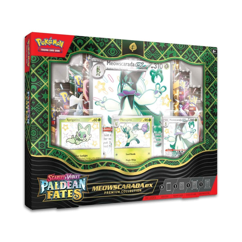 Pokemon Paldean Fates Meowscarada ex Premium Collection