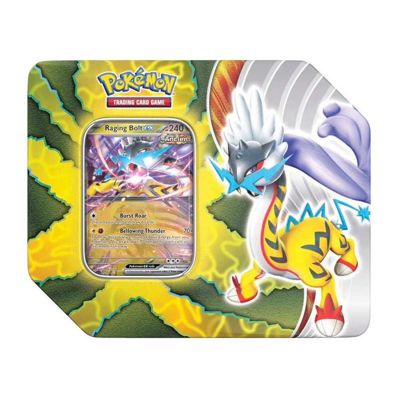 Pokemon SV Paradox Destinies Tin (Raging Bolt ex)