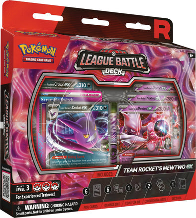 Pokemon League Battle Deck Team Rocket’s Mewtwo ex