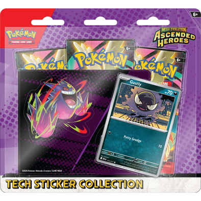 Pokemon Ascended Heroes Tech Sticker Collection - Set of 2 (Pre-Order)