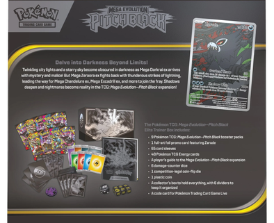Pokemon Pitch Black Elite Trainer Box (Pre-Order)