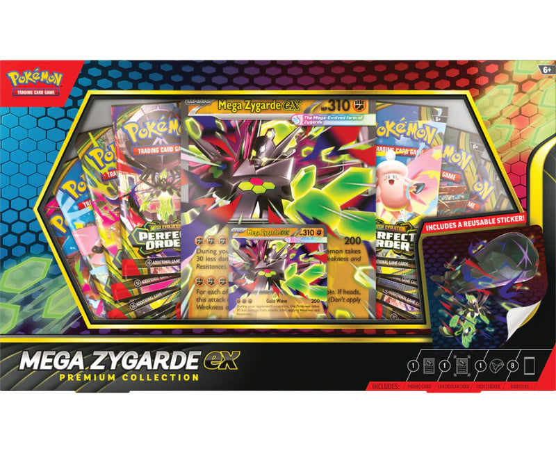 (Shock Drop) Pokemon Mega Zygarde ex Premium Collection