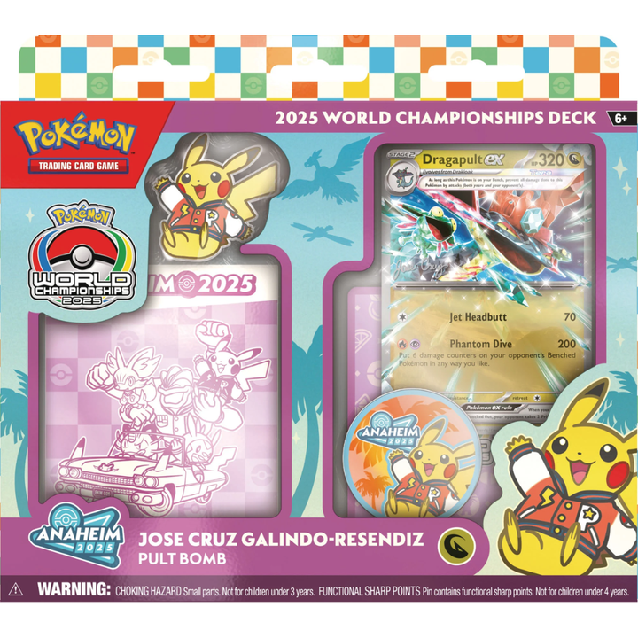 Pokemon World Championship Decks 2025 Jose Cruz Galindo-Resendiz Pult Bomb (Junior Finalist)