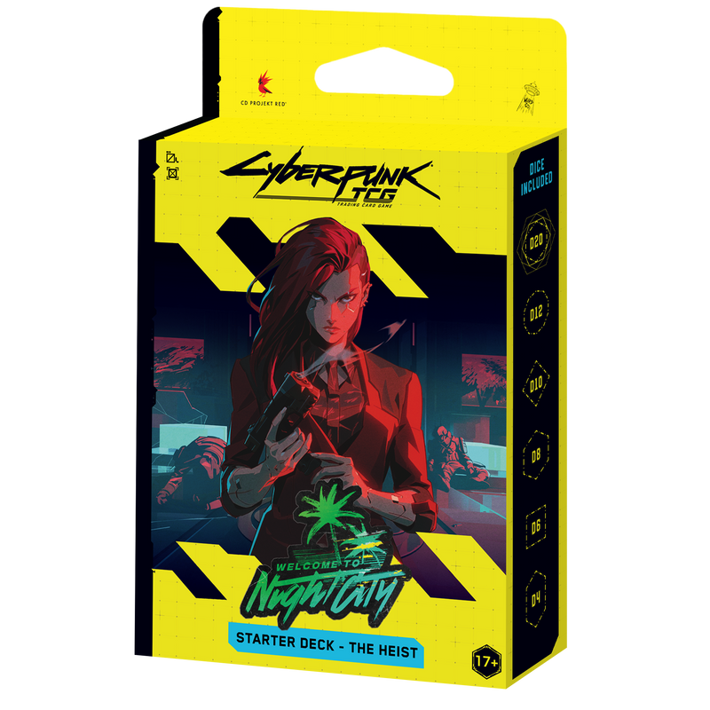 Cyberpunk TCG - Beta Starter Deck - ST01 - The Heist