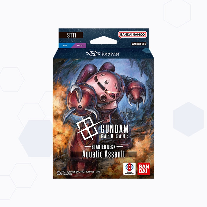 Gundam CG: Aquatic Assault Starter Deck [ ST11 ] ( Preorder )