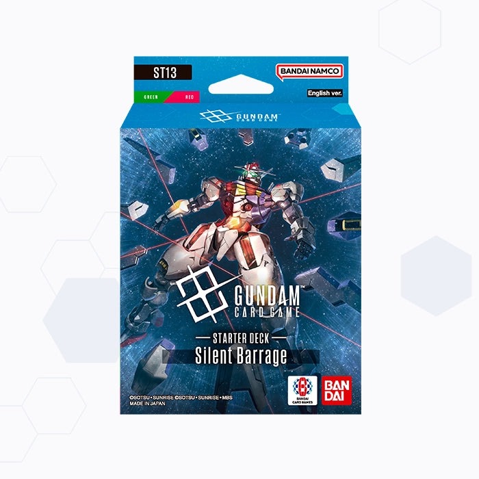 Gundam CG: Silent Barrage Starter Deck [ ST13 ] ( Preorder )
