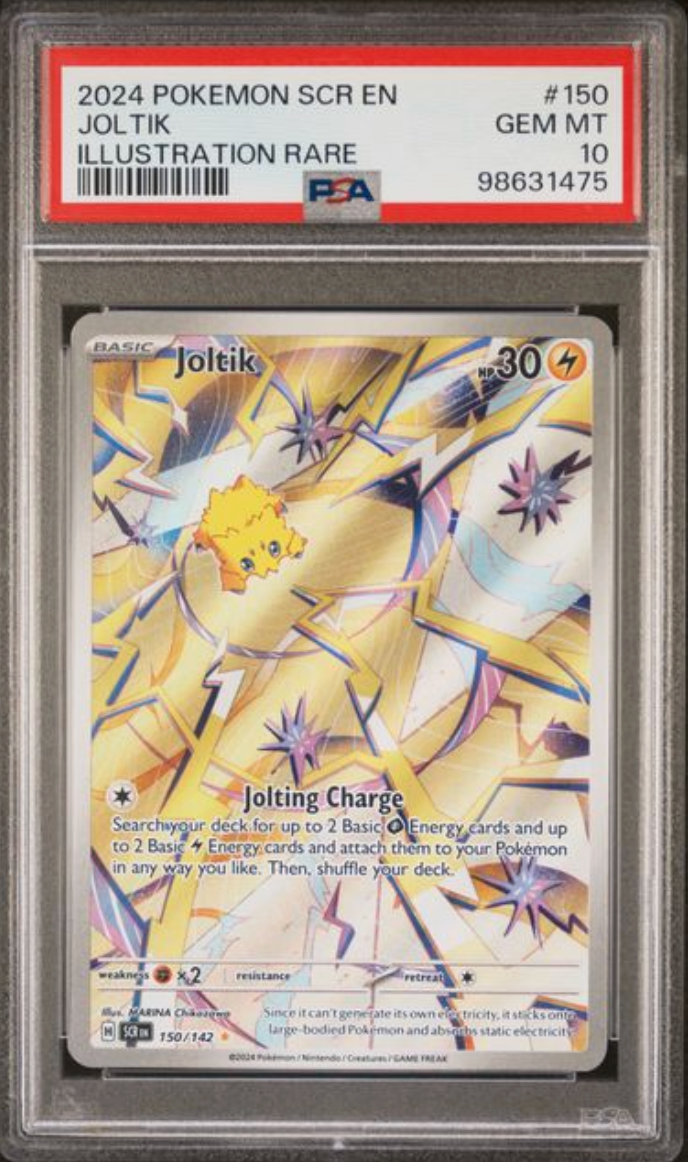 2024 Pokemon Joltik 150/142 PSA10