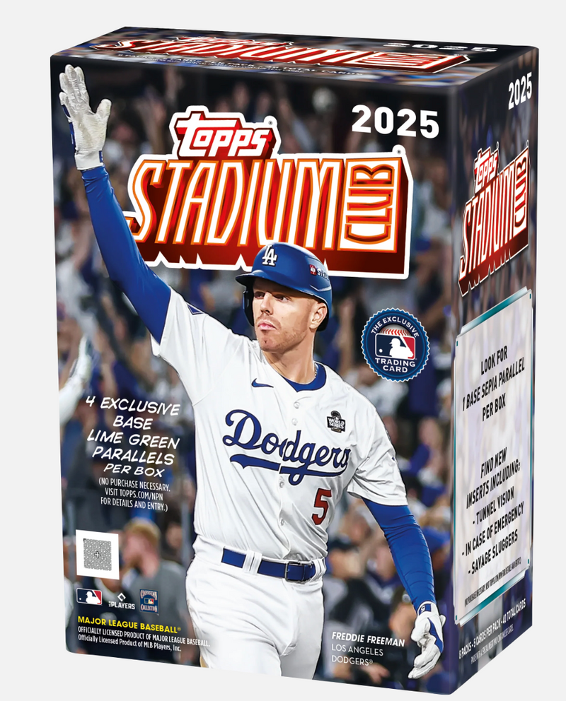 2025 Topps stadium club baseball value box