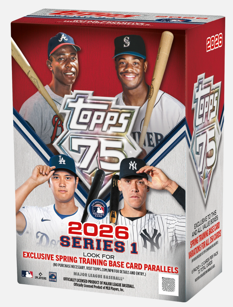 2026 topps series 1 Baseball - Value Box