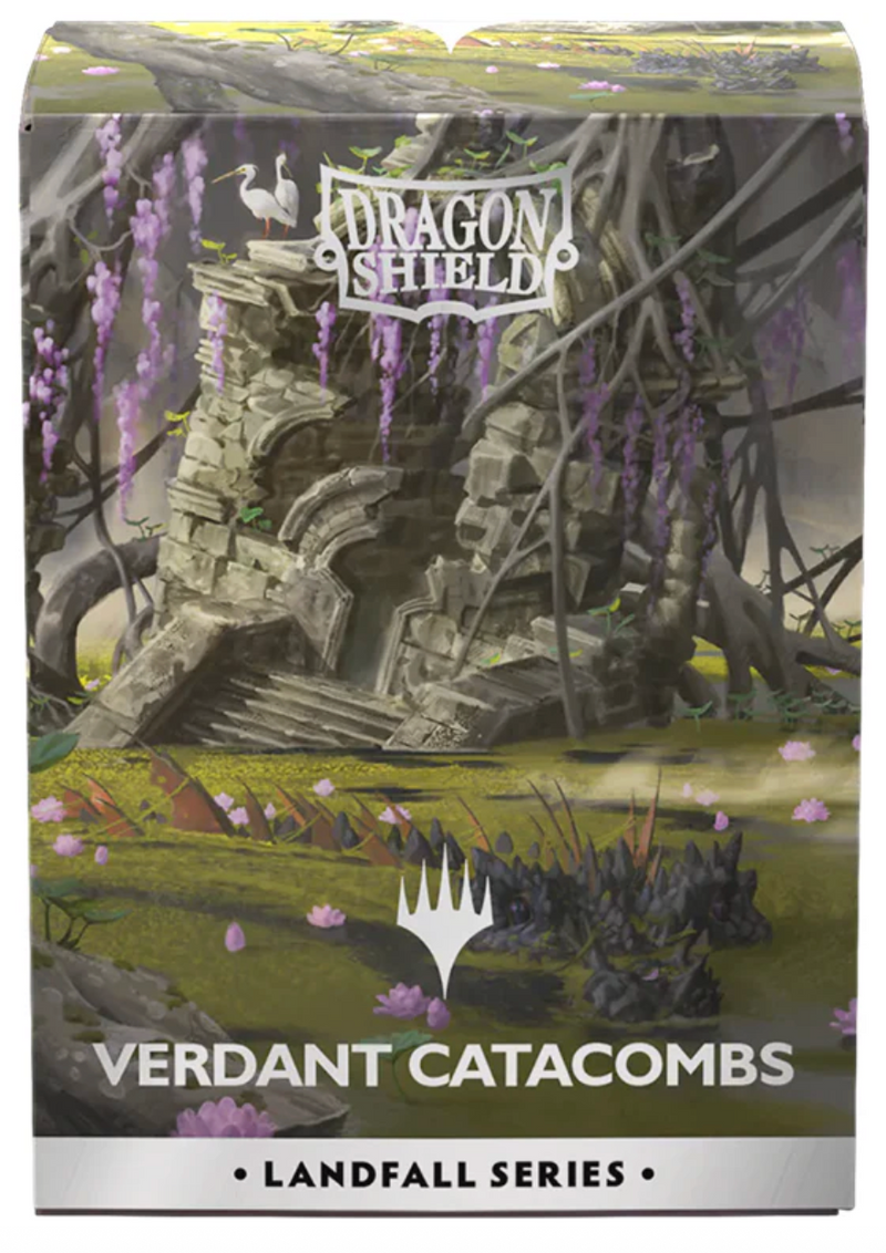 Dragon Shield Matte Dual Sleeves - Standard Size - 100ct - Landfall Series - Verdant Catacombs