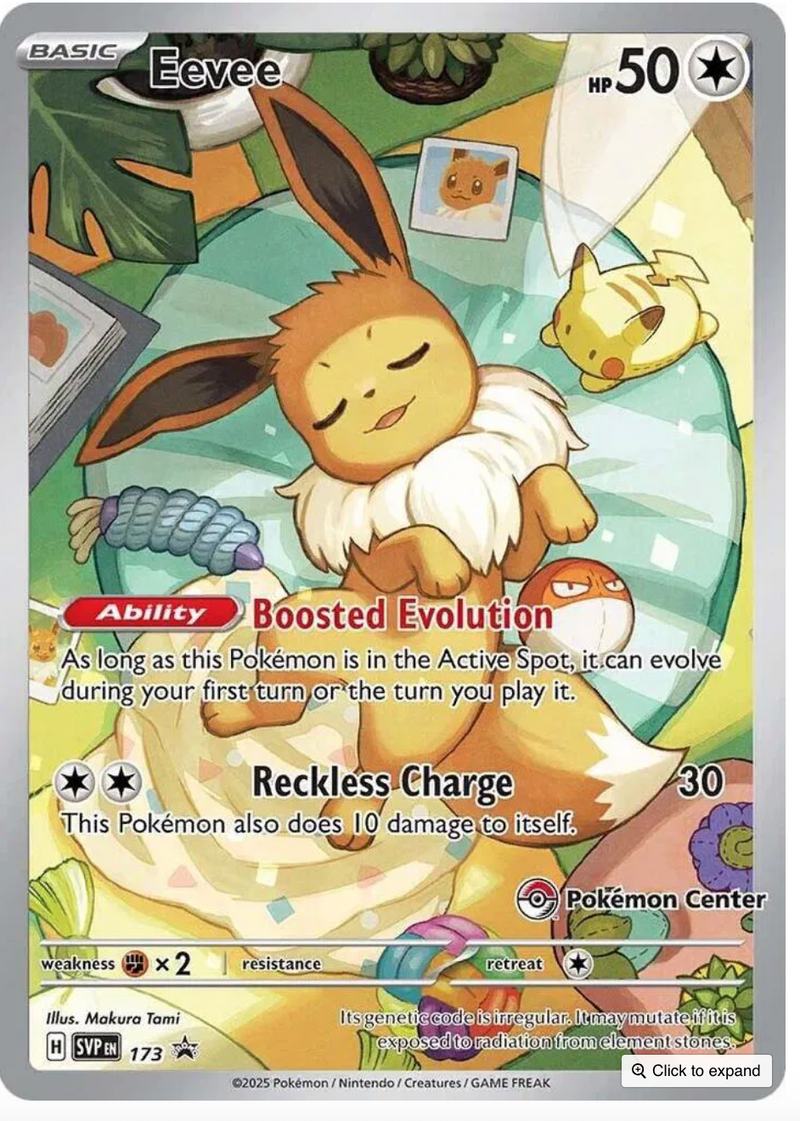 Eevee 173 (PC Stamped) - Holofoil SV Scarlet & Violet Promo Cards