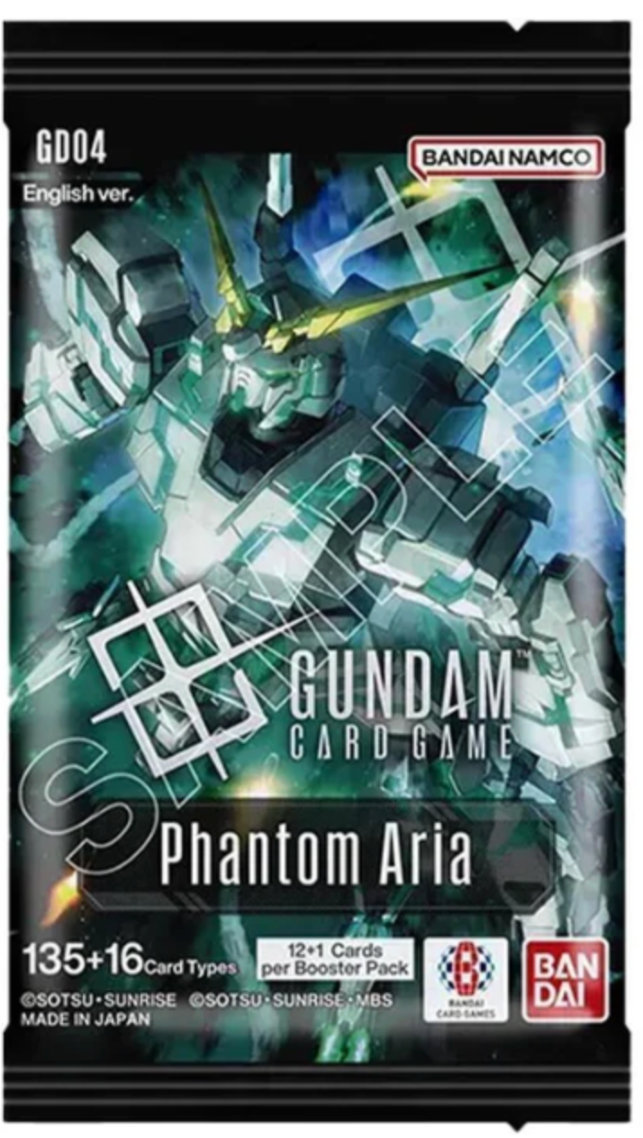 Gundam Card Game GD 04 Phantom Aria Booster Pack