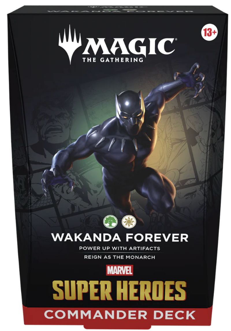Magic: the Gathering - Marvel Super Heroes - Commander Deck - Wakanda Forever