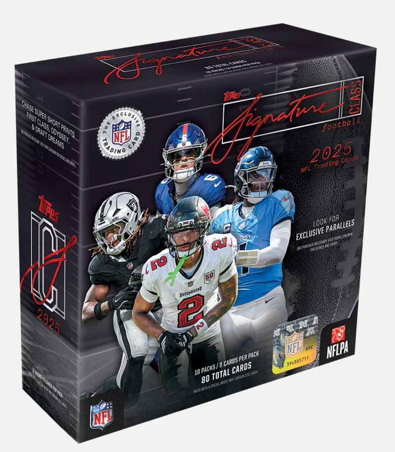 2025 Topps Signature Class Football - Mega Box