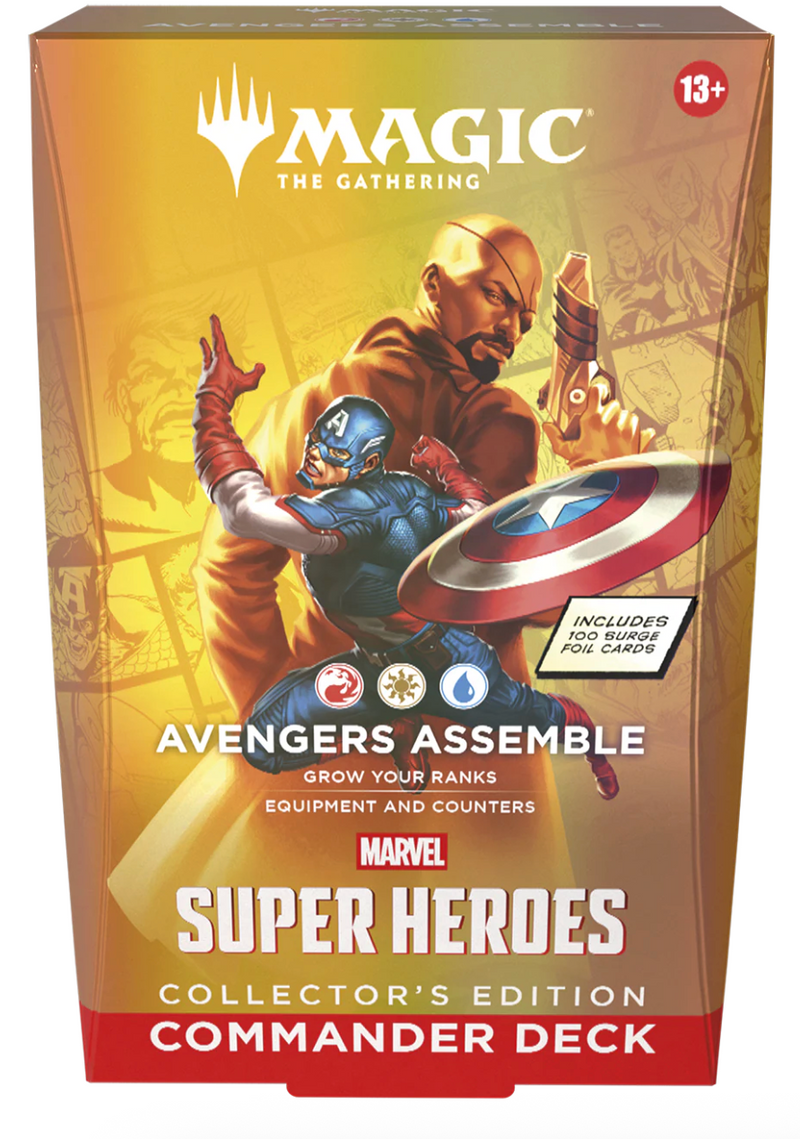 Marvel Super Heroes: Commander - Commander Deck: Collector's Edition - Avengers Assemble