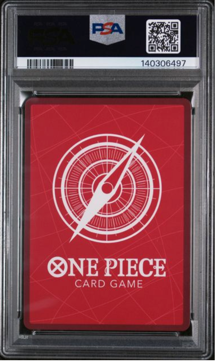 2025 English One Piece Jewelry Bonny Alternate Art OP 13 100 PSA 10