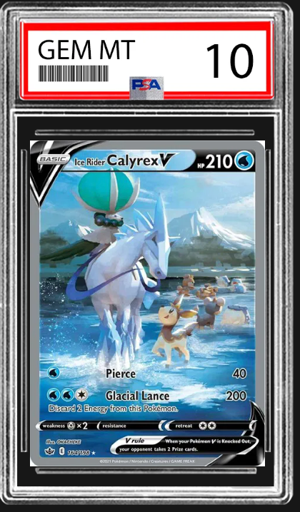 2021 English Pokemon Calyrex V 164/198 PSA 10