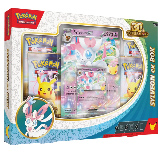 Pokemon - 30th Celebration Sylveon ex Box EQL Draw (Pre-Order)