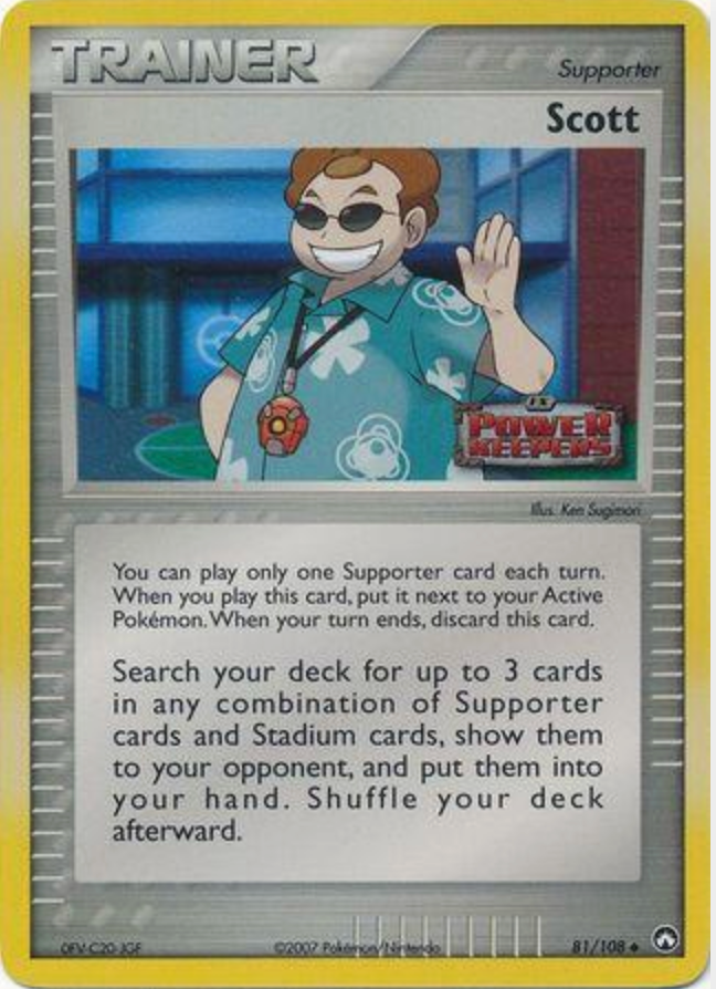 Scott 81/108 Power Keepers Stamped (LP)