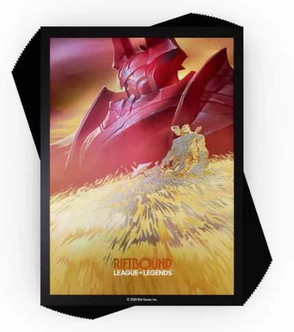 Riftbound - League of Legends - Radiance Art Sleeves 100ct - Mordekaiser