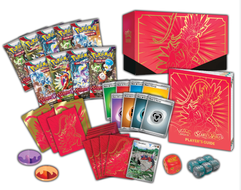 Pokemon Sv1 Scarlet And Violet Elite Trainer Box [Koraidon]