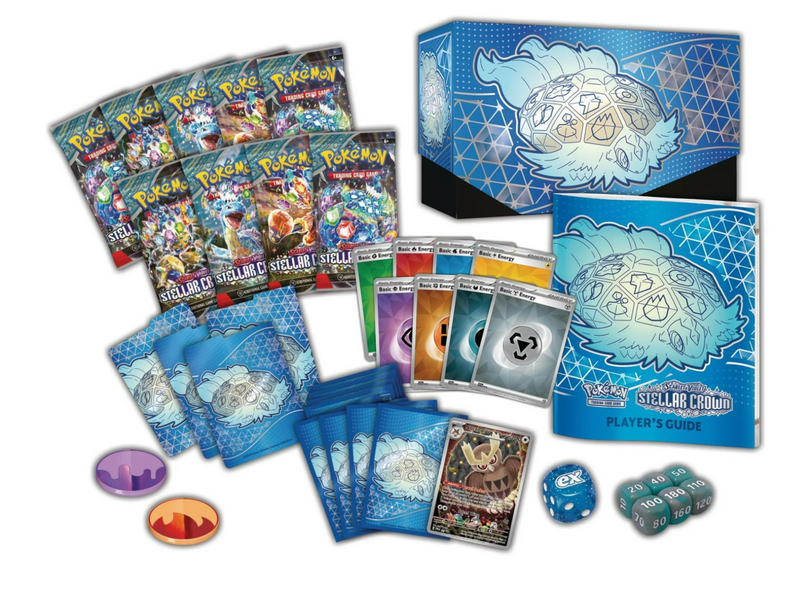 Pokemon Stellar Crown Elite Trainer Box ETB