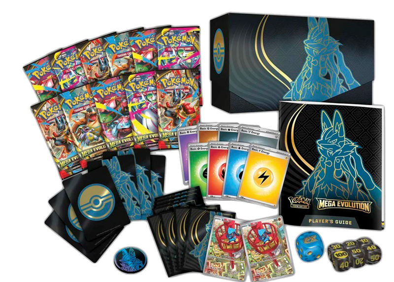 Pokemon Mega Evolution Pokemon Center Elite Trainer Box - Lucario
