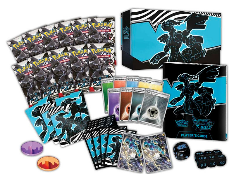 Pokemon Black Bolt Pokémon Center Elite Trainer Box