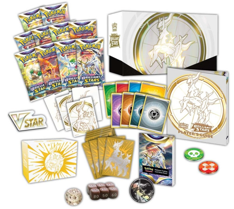 Pokemon SS-Brilliant Stars Pokémon Center Elite Trainer Box
