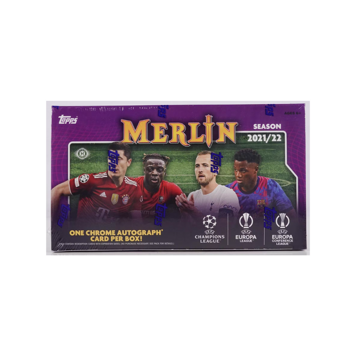 Topps 2022 UEFA Champions League Merlin Hobby Box