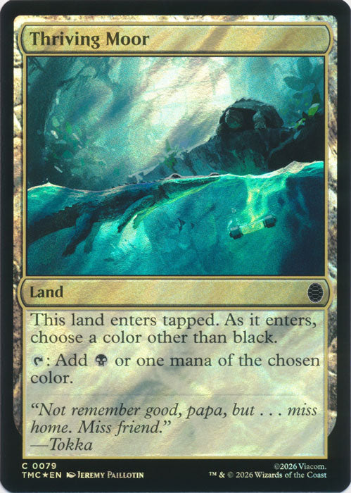 Thriving Moor (Surge Foil) (TMC-079) - Commander: Teenage Mutant Ninja Turtles Foil
