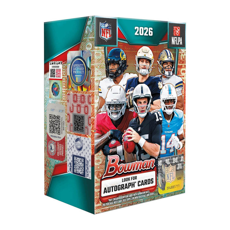 2026 Topps Bowman Football Value Box