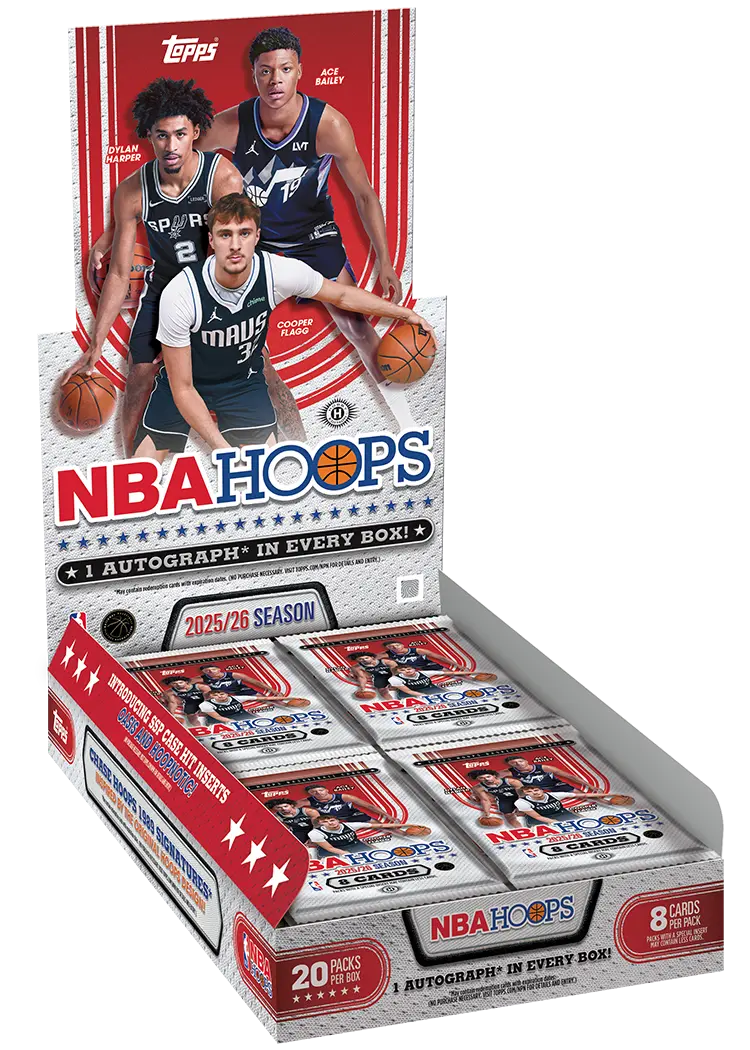 2025–26 Topps NBA Hoops Basketball Hobby Box