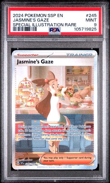 2024 Pokemon Jasmine's Gaze 245/191 PSA9
